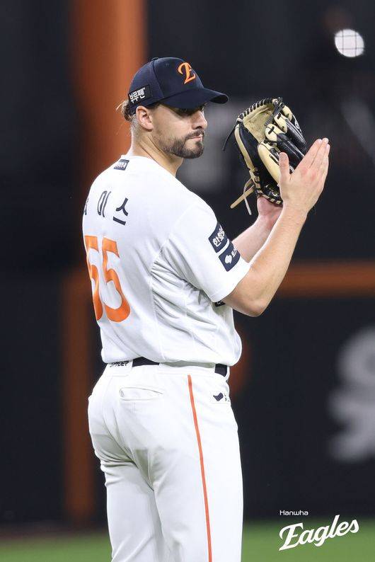 한화 라이언 와이스. /한화 이글스 제공