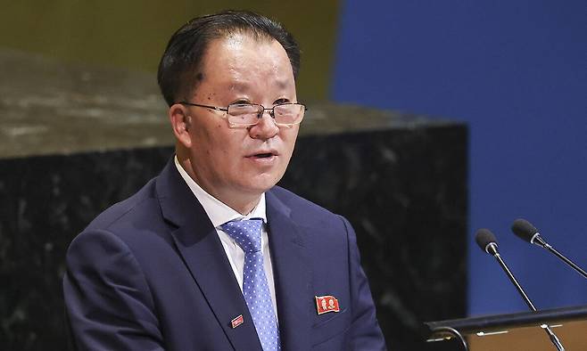 김선경 북한 외무성 부상. EPA연합뉴스