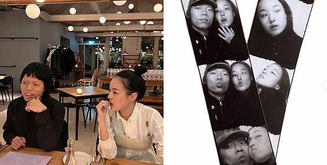 가수 오존과 전주니 (전주니 인스타그램)