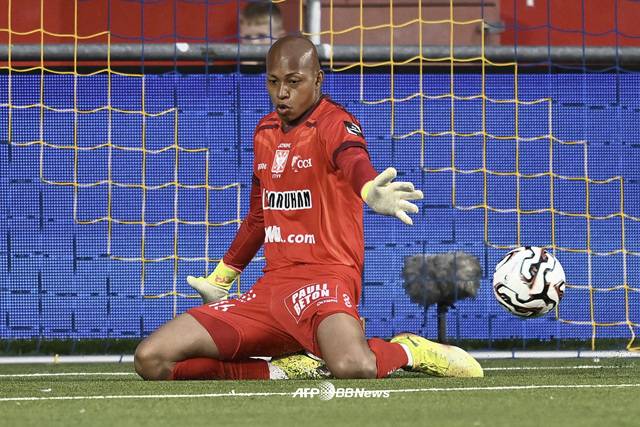 신트트라위던 골키퍼 레오 코쿠보. /AFPBBNews=뉴스1