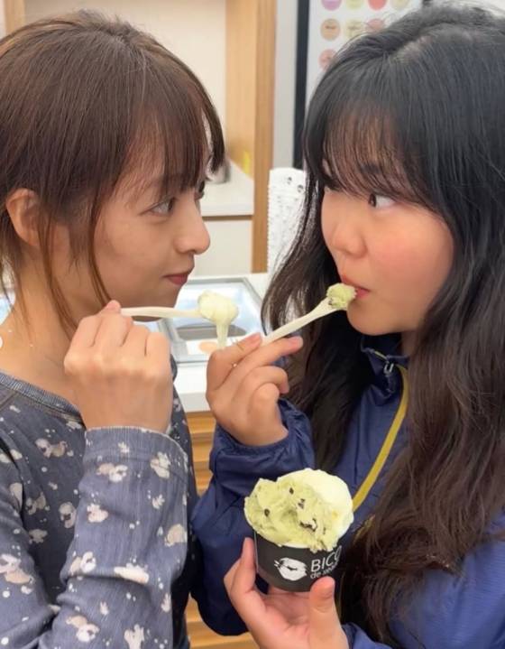 배우 김보라(왼쪽), 이수현 /사진=이수현 SNS