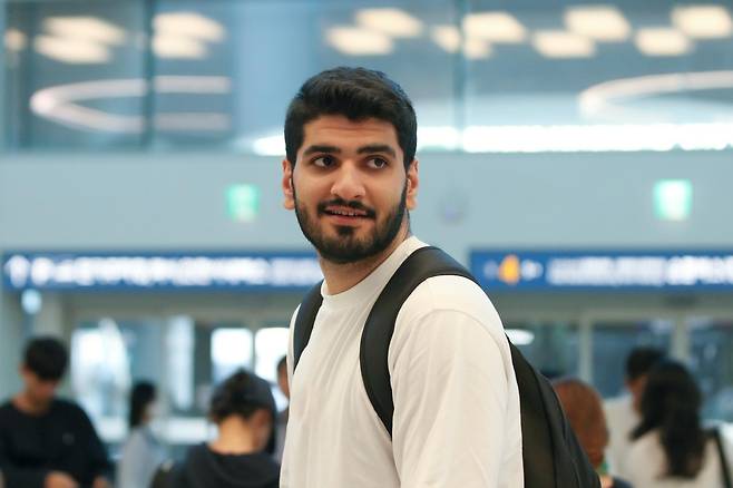 세계선수권 마치고 입국한 우리카드의 알리 [우리카드 배구단 제공. 재판매 및 DB 금지]