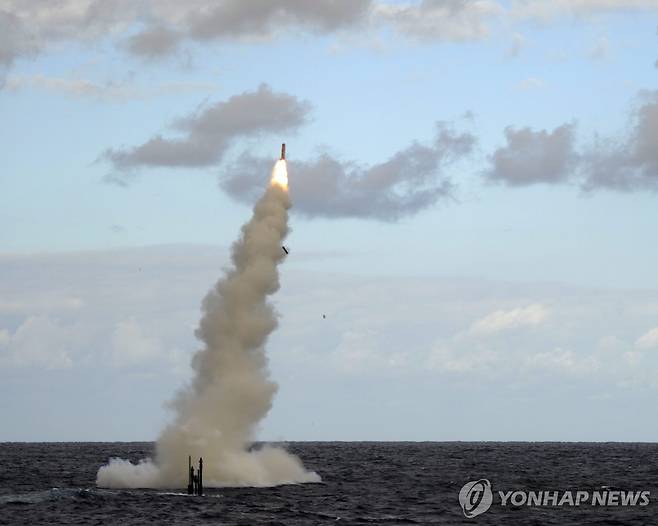 토마호크 미사일(기사와 직접 관련 없음) [EPA/PO(Phot) PAUL PUNTER / BRITISH MINISTRY OF DEFENCE 연합뉴스 자료사진 재판매 및 DB 금지]