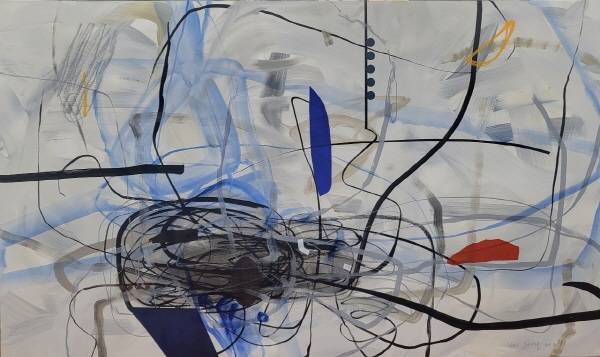 허성 작 '2021 놀이터' / 100호