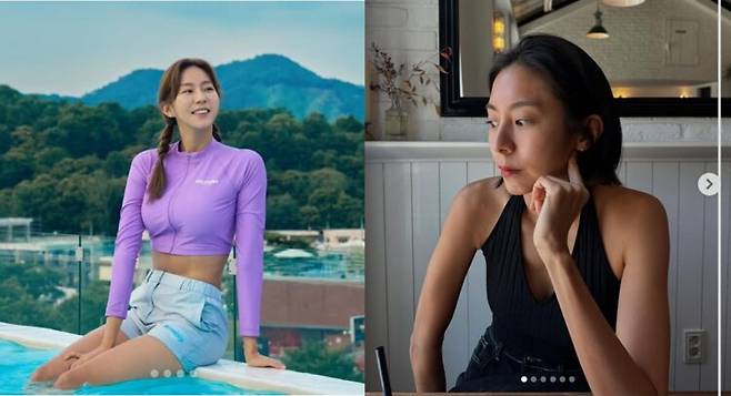 가수 겸 배우 유이가 50kg대로 체중을 감량해 화제다. 사진=유이 SNS