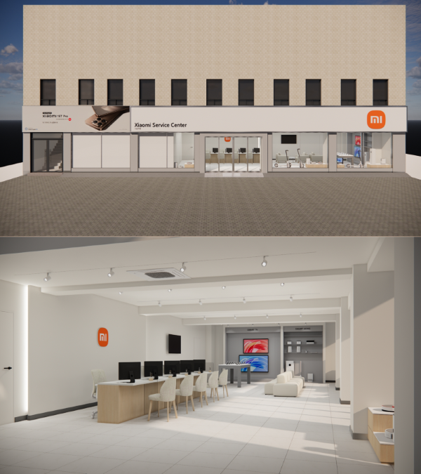 Xiaomi 익스클루시브 서비스 센터 외관 및 내부