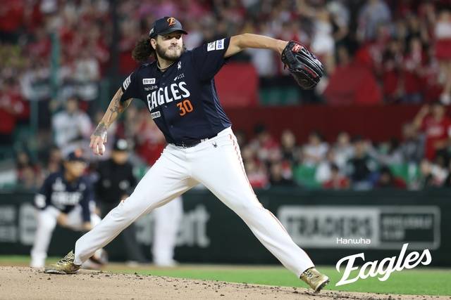 한화의 코디 폰세. 한화 제공