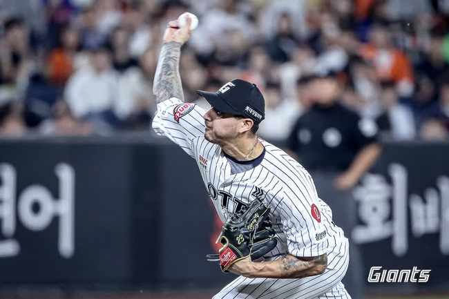 롯데 빈스 벨라스케즈. /롯데 자이언츠 제공