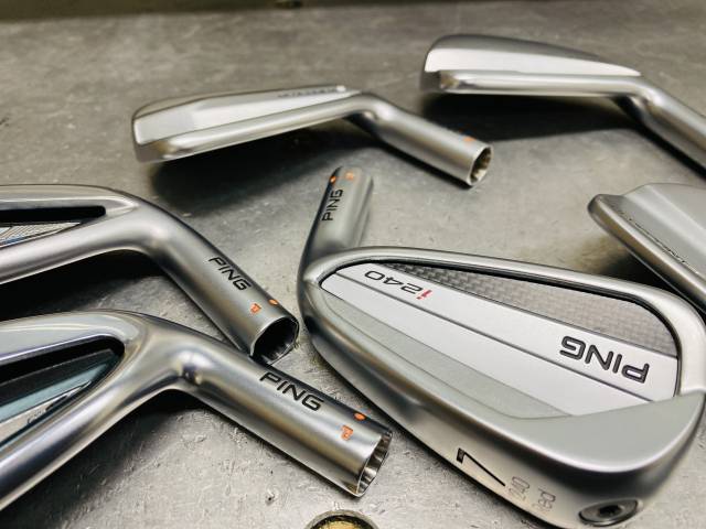 핑의 다양한 7번 아이언. 핑은 현재 6종의 아이언을 판매 중이다. 김세영 기자