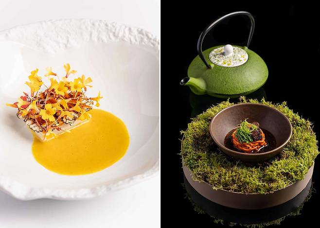 인도 레스토랑으로 전 세계 최초로 3스타를 받은 트레신드 스튜디오의 요리. 사진제공|tresindstudio.com