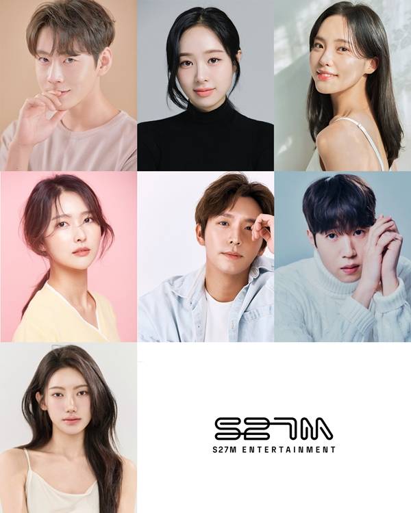 ▲ S27M 엔터테인먼트와 전속계약을 맺은 뮤지컬 배우들. 제공|S27M 엔터테인먼트