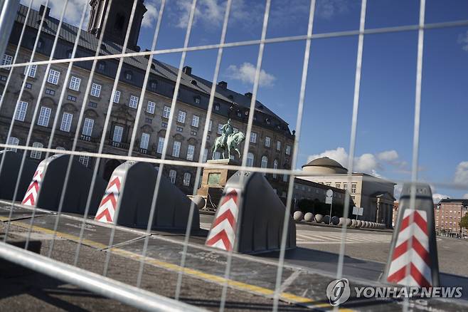 덴마크, EU 정상회의앞 보안 강화 [EPA 연합뉴스 재판매 및 DB 금지]