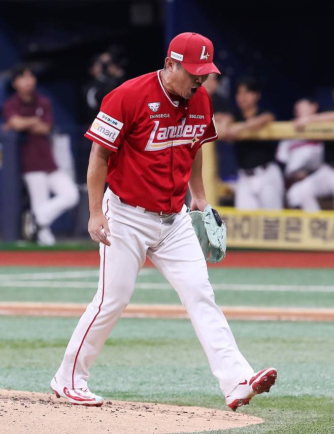 불혹의 최강 방패 노경은 [SSG 랜더스 제공. 재판매 및 DB금지]