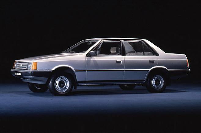 1983년 출시된 스텔라. (사진=카이즈유 데이터)