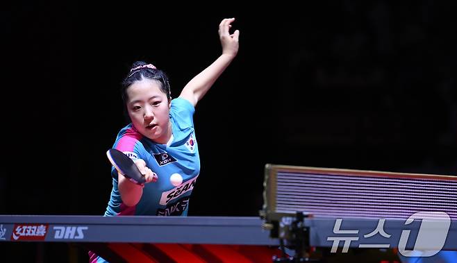 여자 탁구 신유빈/뉴스1 ⓒ News1 사진공동취재단