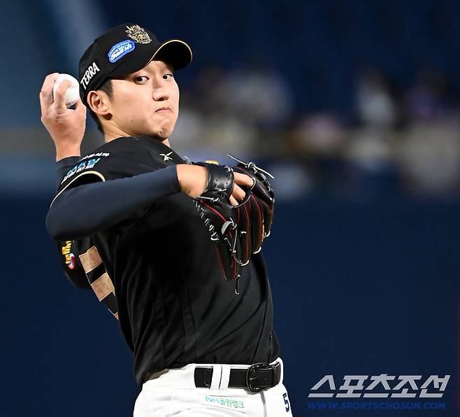 18일 창원NC파크에서 열린 삼성과 NC의 경기, NC 선발투수 구창모가 역투하고 있다. 창원=허상욱 기자wook@sportschosun.com/2025.09.18/