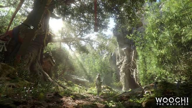 넥슨게임즈가 개발하고 있는 액션 어드벤처 게임 '우치 더 웨이페어러' 대표 이미지.ⓒ넥슨게임즈