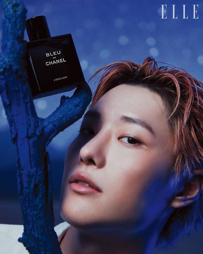 올 라운더라는 수식어가 아깝지 않은 뮤지션 우즈야말로 어떤 한계에도 갇히지 않는 무한한 블루, 블루 드 샤넬 렉스클루시프로 대변될 수 있는 인물이다. 무한함을 상징하는 색, 블루. 지평선 너머의 신비로운 블루빛을 배경으로 우뚝 선 우즈라는 무한 우주. 블루 드 샤넬 렉스클루시프, 60ml 26만2천원, 100ml 36만5천원, Chanel.