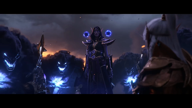 ▲ 포식의 군단과 함께 침공하는 잘아타스