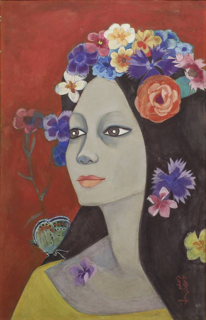 õ, (͵), 1974, ̿ ä, 385x233cm, ̼ 