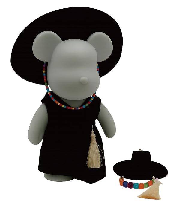 부산 정관박물관이 진행하는 보름달 놀이터에서 사용할 전통 복식 ‘갓’을 소재로 한 교구재. 정관박물관 제공