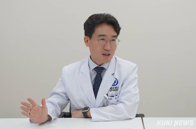 정민규 연세암병원 종양내과 교수. 신대현 기자