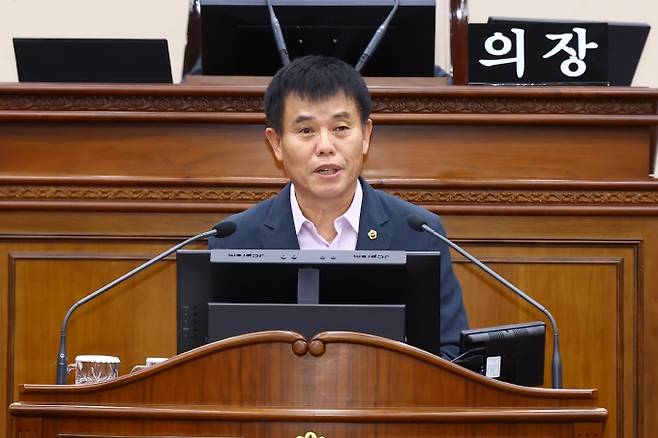 ▲이영욱 강원도의원/사진제공=강원도의회