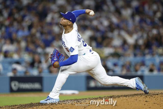 LA 다저스 에드가르도 엔리케즈./게티이미지코리아