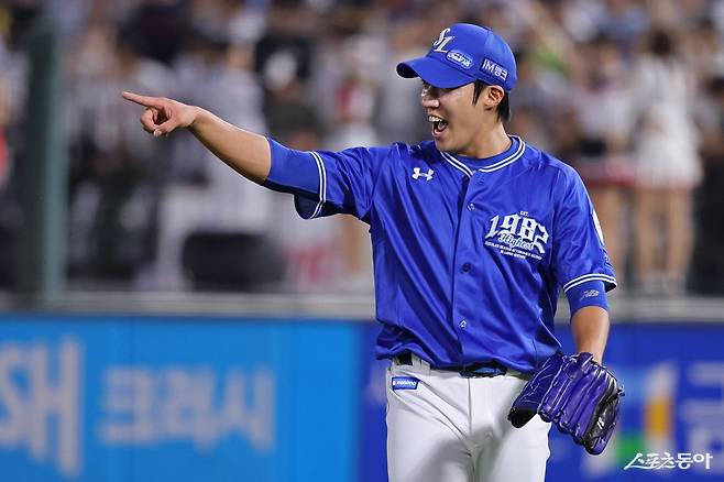 삼성 후라도는 23회, 원태인은 20회 QS를&nbsp;기록하며 원투펀치로서 위력을 유감없이 뽐냈다. 이들이 합작한 QS는 리그 최고의 원투펀치로 불리는 한화 폰세-와이스보다 많아 더욱 눈에 띈다. 사진제공｜삼성 라이온즈