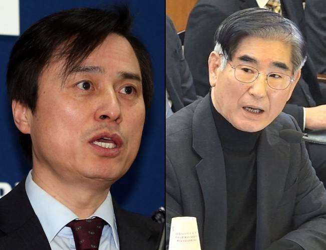 조은석 VS 김용현 [촬영 임헌정] 2014.1.21 [헌법재판소 제공] 2025.1.23