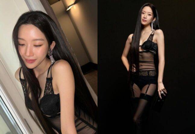 과감한 '란제리룩'으로 화제를 몰고 다니는 문가영은 그릭요거트와 허브차, 견과류로 건강하게 관리하고 있다. 사진=문가영 SNS