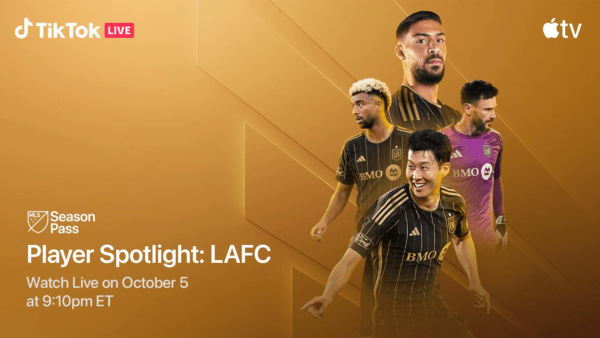미국 메이저리그 사커(MLS)가 새롭게 선보이는 틱톡 라이브 Player Spotlight: LAFC. /사진=미국 메이저리그 사커(MLS)