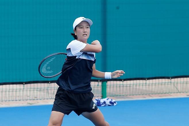 ITF 이덕희배 첫 준결승에 오른 정의수