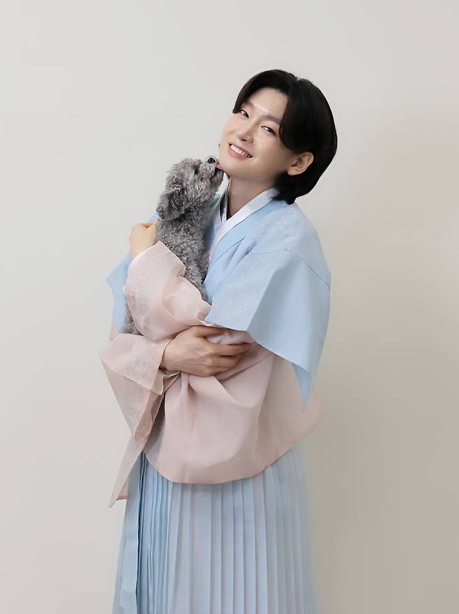 미스터트롯3 진 김용빈과 반려견 김탄/박성원 기자