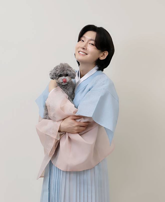 미스터트롯3 진 김용빈과 반려견 김탄/박성원 기자