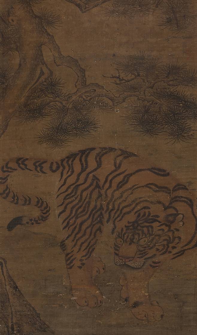 ‘호도’(18세기 초, 종이에 수묵채색, 58×97㎝). 가나아트