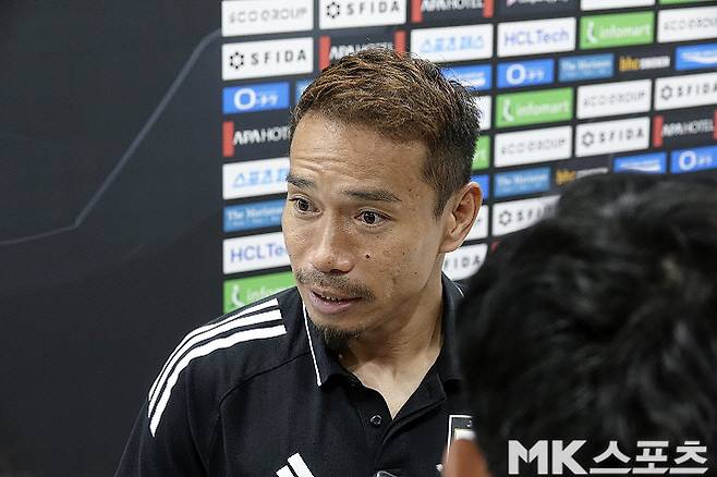 아시아 최초 5회 연속 월드컵 본선 도전을 꿈꾸는 나가토모 유토. 사진=이근승 기자