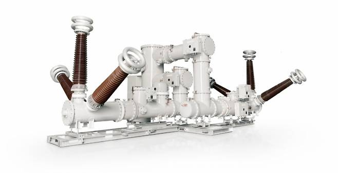 HD현대일렉트릭 SF6-Free 가스절연개폐장치(GIS)./사진제공=HD현대일렉트릭