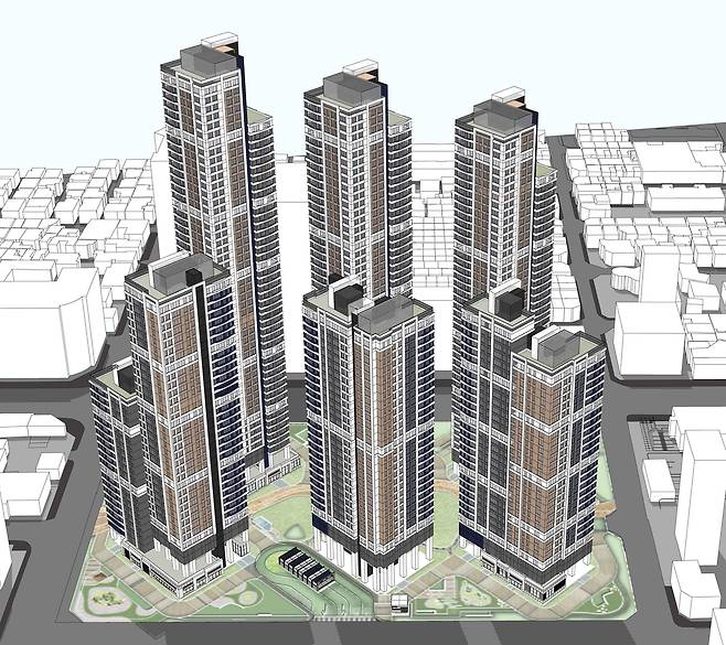 양평동 신동아 조감도