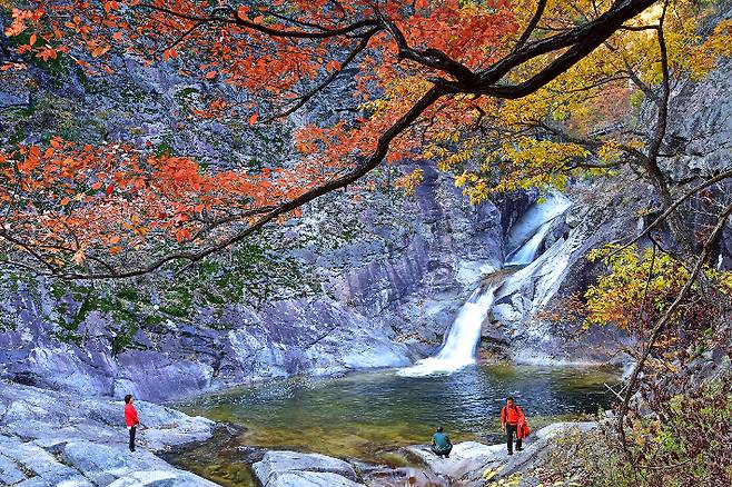 울진 덕구계곡. 울진군 제공