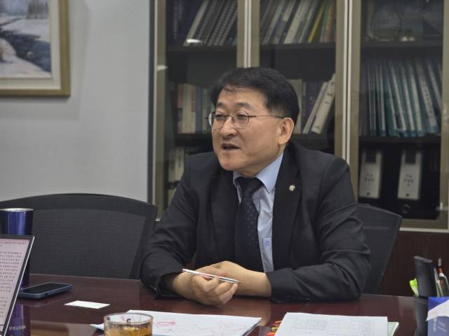 ▲9월 29일 <프레시안>과 인터뷰한 차규근 조국혁신당 의원. ⓒ차규근의원실