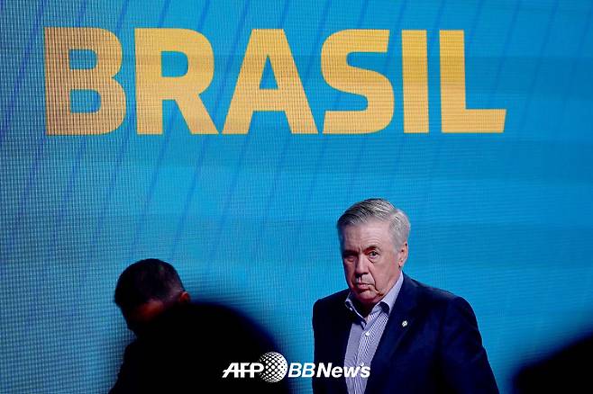 카를로 안첼로티 브라질 대표팀 감독. /AFPBBNews=뉴스1