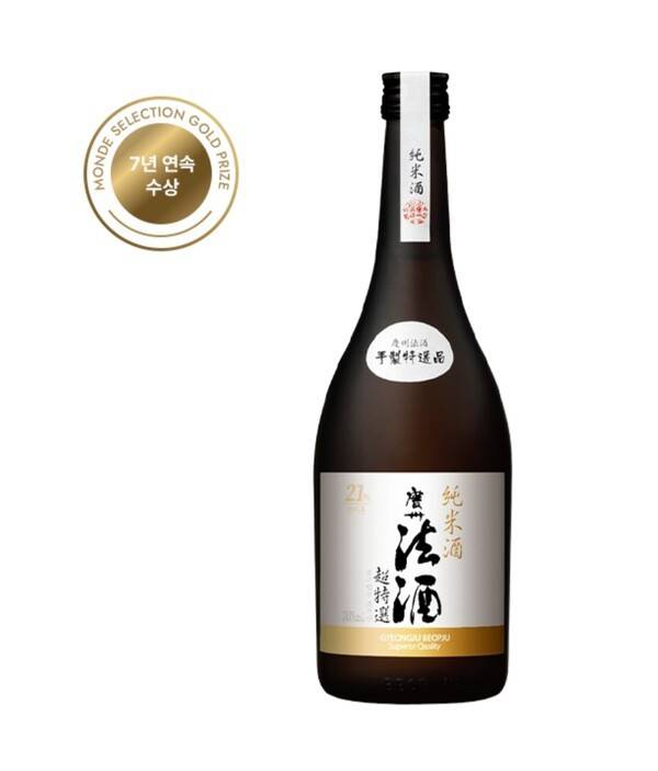 경주법주 초특선. 사진=경주법주 홈페이지