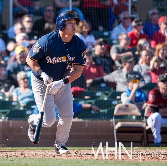 밀워키 시절 최지만