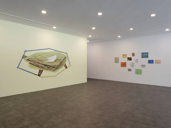 '어제, 오늘, 라이브' 전시 전경 (경기도미술관 제공)