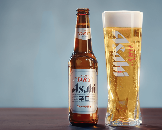 아사히 대표 주류인 아사히 수퍼드라이 맥주/아사히그룹 홈페이지