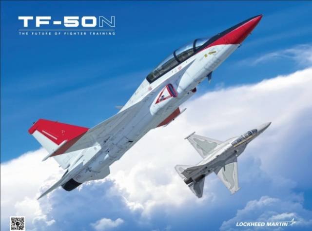 록히드마틴과 KAI가 제안할 TF-50N 모습. 사진 제공=미 록히드마틴社