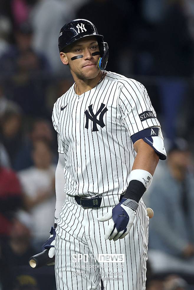 ▲ 포스트시즌에서는 정규시즌만한 활약을 하지 못한 경력을 가지고 있는 애런 저지