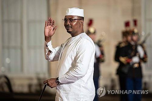 마하마트 이드리스 데비 차드 대통령 [EPA 연합뉴스 자료사진. 재판매 및 DB 금지]