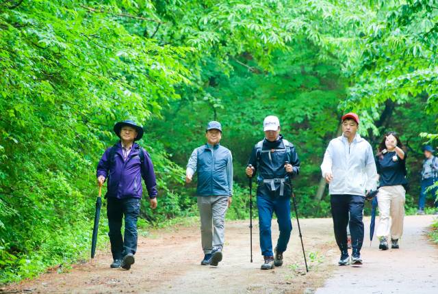 선비산수길. 남녀노소 누구나 사색하며 편안하게 걸을 수 있다. 성주군 제공